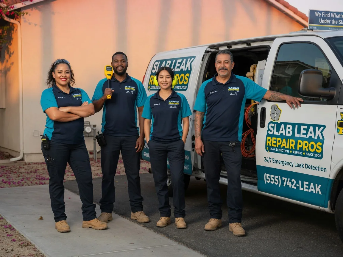 Slab Leak Repair company in Aroma Park, IL
